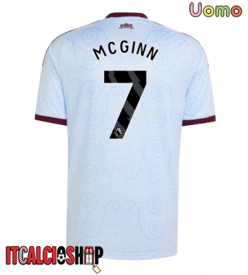 Aston Villa John McGinn #7 Terza Maglia 2026-27 Manica Corta
